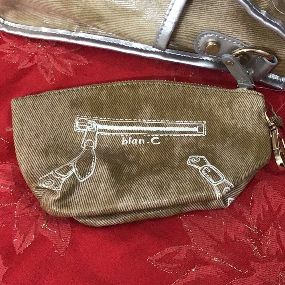 SALE on Shoulder Bag w/ Jean Design w/ many features incl. long extra strap. - Picture 8 of 8